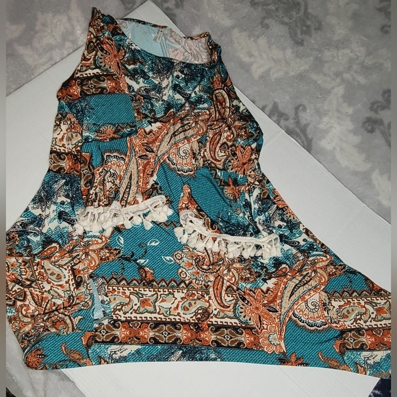 The Hanger Tunic with Bell Sleeve Tassels, Size Unknown - Picture 8 of 8